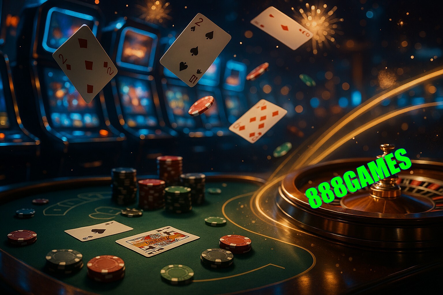 Jogos emocionantes no 888GAMES