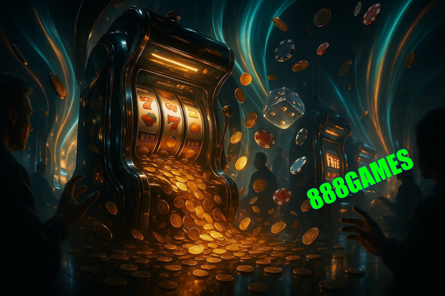 Diversos jogos de caça-níqueis